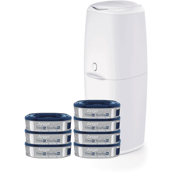 Angelcare® Luieremmer Class Ic XL Inclusief Zeven Navulcassettes 3 Angelcare® Luieremmer Class Ic XL Inclusief Zeven Navulcassettes