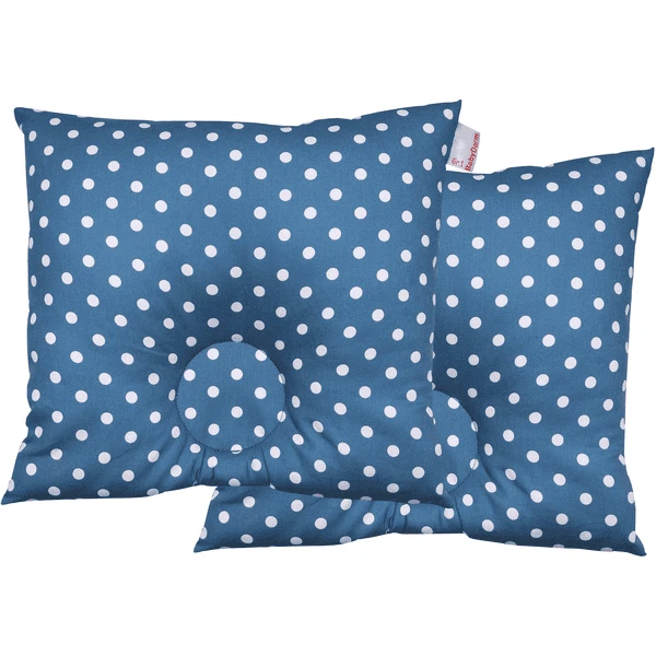 BabyDorm® Preventief Kussen EasyDorm Jonna Petrol Met Witte Stipjes 5 BabyDorm® Preventief Kussen EasyDorm Jonna Petrol Met Witte Stipjes - Afbeelding 3