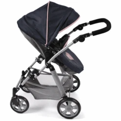 BAYER CHIC 2000 Kombi Poppenwagen NELE Gemêleerd Marine Grijs 9 BAYER CHIC 2000 Kombi Poppenwagen NELE Gemêleerd Marine Grijs -Winkel Voor Babyproducten bayer chic 2000 kombi poppenwagen nele gemeleerd marine grijs a320886 2