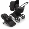 Bugaboo Kinderwagen Fox Cub Met Reiswieg En Zitje Black /. Mid Night Black -Winkel Voor Babyproducten bugaboo kinderwagen fox cub met reiswieg en zitje black mid night black a410105