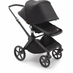 Bugaboo Kinderwagen Fox Cub Met Reiswieg En Zitje Black /. Mid Night Black -Winkel Voor Babyproducten bugaboo kinderwagen fox cub met reiswieg en zitje black mid night black a410105 2