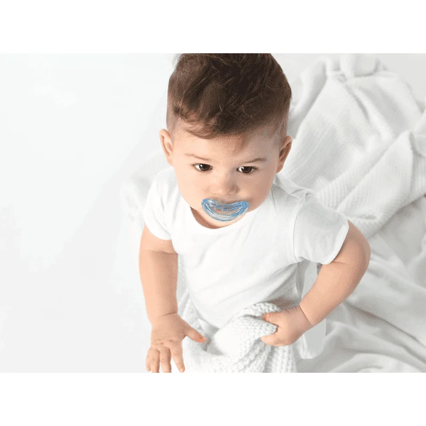 CURAPROX Baby Fopspeen Maat 0 Vanaf De 0e Maand In Blauw, Single 4 CURAPROX Baby Fopspeen Maat 0 Vanaf De 0e Maand In Blauw, Single - Afbeelding 2