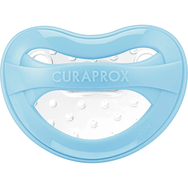 CURAPROX Baby Fopspeen Maat 0 Vanaf De 0e Maand In Blauw, Single 5 CURAPROX Baby Fopspeen Maat 0 Vanaf De 0e Maand In Blauw, Single - Afbeelding 3