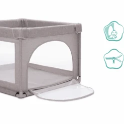 Fillikid Playpen Mia Melange Grijs -Winkel Voor Babyproducten fillikid playpen mia melange grijs a299353 3