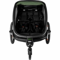 Hamax Kinderfietskar Outback Met Rugleuningverstelling Green Black -Winkel Voor Babyproducten hamax kinderfietskar outback met rugleuningverstelling green black a319086 3