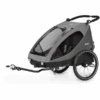 Hauck 2in1 Fietskar En Buggy Dryk Duo Grijs