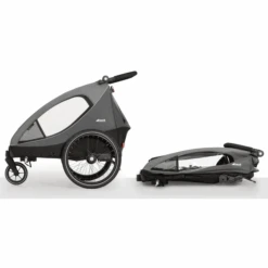 Hauck 2in1 Fietskar En Buggy Dryk Duo Grijs -Winkel Voor Babyproducten hauck 2in1 fietskar en buggy dryk duo grijs a314062 2