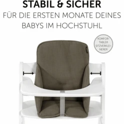 Hauck Kinderstoelkussen Alpha Cosy Select Waffle Piqué Olive -Winkel Voor Babyproducten hauck kinderstoelkussen alpha cosy select waffle pique olive a371645 2
