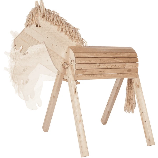 Helga Kreft Tuinpaardenset Tamme, Roze 4 Helga Kreft Tuinpaardenset Tamme, Roze - Afbeelding 2