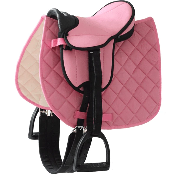 Helga Kreft "Zadelset Voor Tuinpaarden, Roze" 5 Helga Kreft "Zadelset Voor Tuinpaarden, Roze" - Afbeelding 3