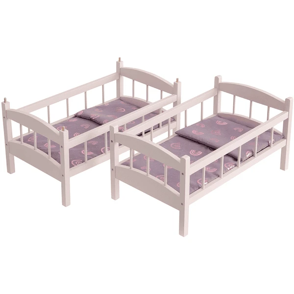 Howa Poppenstapelbed "Regenboog" Deelbaar 5 Howa Poppenstapelbed "Regenboog" Deelbaar - Afbeelding 3