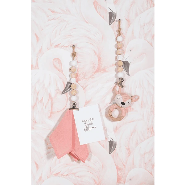 Jollein Bijtring Ø 7cm Deer Pale Pink 5 Jollein Bijtring Ø 7cm Deer Pale Pink - Afbeelding 3