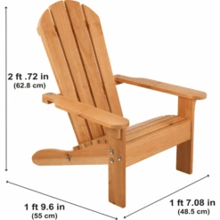 Kidkraft ® Adirondack Stoel - Honingkleurig -Winkel Voor Babyproducten kidkraft adirondack stoel honingkleurig a312837 3