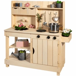 MUDDY BUDDY Buitenspeelkeuken "Explorer" Naturel