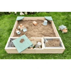 MUDDY BUDDY Zandbak "Beach Rebel" Naturel Saliegroen 11 MUDDY BUDDY Zandbak "Beach Rebel" Naturel Saliegroen -Winkel Voor Babyproducten muddy buddy zandbak beach rebel naturel saliegroen a412352 4