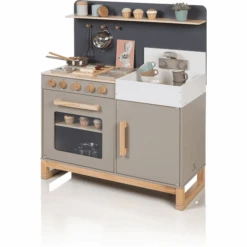 MUSTERKIND ® Speelkeuken Linum Warm Grijs/natuur -Winkel Voor Babyproducten musterkind speelkeuken linum warm grijs natuur a295949 3