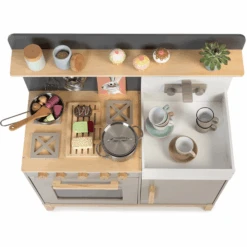 MUSTERKIND ® Speelkeuken Linum Warm Grijs/natuur -Winkel Voor Babyproducten musterkind speelkeuken linum warm grijs natuur a295949 4