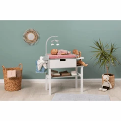 MUSTERKIND ® Viola Poppen Verschoon Unit Grijs/wit -Winkel Voor Babyproducten musterkind viola poppen verschoon unit grijs wit a326701 4