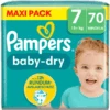 Pampers® Pampers Baby-Dry Luiers, Maat 7, 15+ Kg, Maxi Pack (1 X 70 Luiers) -Winkel Voor Babyproducten pampers baby dry luiers maat 7 15 kg maxi pack 1 x 70 luiers a413097