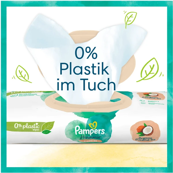 Pampers® Pampers Natte Doekjes Harmony Coco, 792 Doekjes (18 X 44 Stuks) 6 Pampers® Pampers Natte Doekjes Harmony Coco, 792 Doekjes (18 X 44 Stuks) - Afbeelding 4
