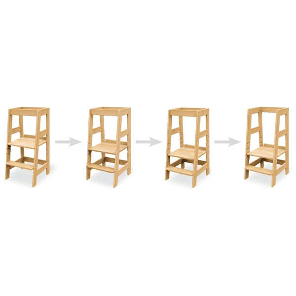 Pinolino Leertoren Fino Natuur Onbehandeld 7 Pinolino Leertoren Fino Natuur Onbehandeld - Afbeelding 5