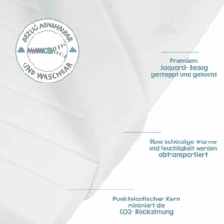 Roba Wieg Matras Veilig Slapen AIR BALANCE PLUS 45x85 -Winkel Voor Babyproducten roba wieg matras veilig slapen air balance plus 45x85 a304735 3