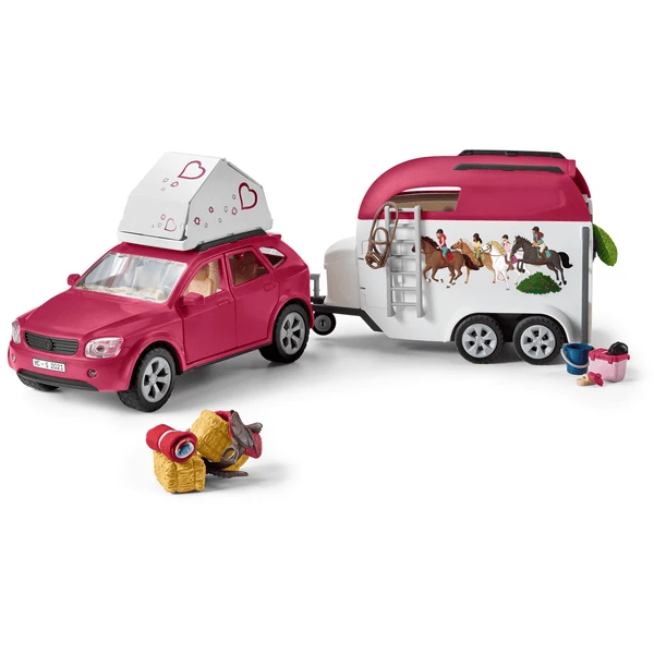 Schleich ® Horse Club Adventure Met Auto En Paardentrailer 42535 4 Schleich ® Horse Club Adventure Met Auto En Paardentrailer 42535 - Afbeelding 2