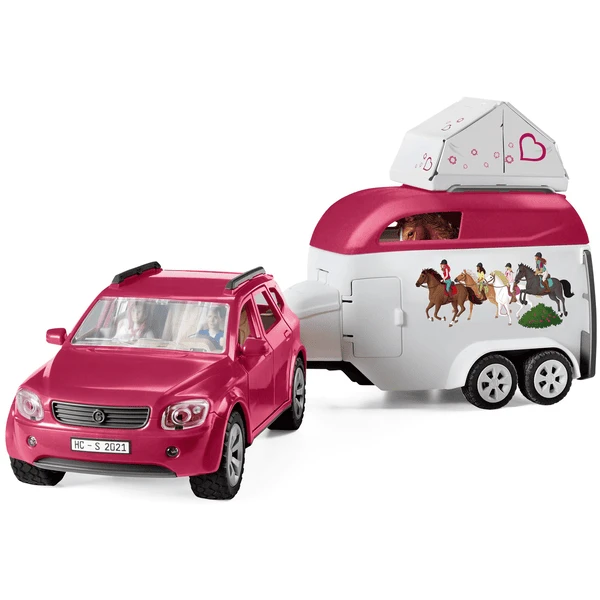 Schleich ® Horse Club Adventure Met Auto En Paardentrailer 42535 5 Schleich ® Horse Club Adventure Met Auto En Paardentrailer 42535 - Afbeelding 3