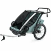THULE Kinderfietskar Chariot Cross 2 Alaska -Winkel Voor Babyproducten thule kinderfietskar chariot cross 2 alaska a305459