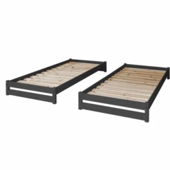 TiCAA Stapelligstoel Nadine 90 X 200 Cm Grenen Antraciet 10 TiCAA Stapelligstoel Nadine 90 X 200 Cm Grenen Antraciet -Winkel Voor Babyproducten ticaa stapelligstoel nadine 90 x 200 cm grenen antraciet a327489 3